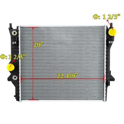 Radiator For 2003-2008 2005 Jaguar S-Type 2005-2009 Jaguar XJ8 XJR 2010-2011 XF - Image 1 of 4