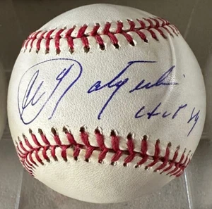 Carl Yastrzemski Autographed American League Baseball RO-A HOF ball BAS Cert 16 - Picture 1 of 2