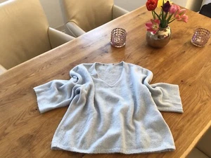 Opus Someday Pullover Hellblau Blau💕38/40 Kurzarm - Bild 1 von 7