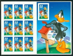 US 3306 Daffy Duck Complete Sheet/10, Mint NH - Picture 1 of 1