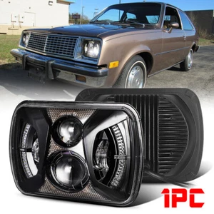 7X6 5X7 Inch Square LED Headlight For Chevy Chevette 1979-1987 H6054 H6014 H5054 - Picture 1 of 16