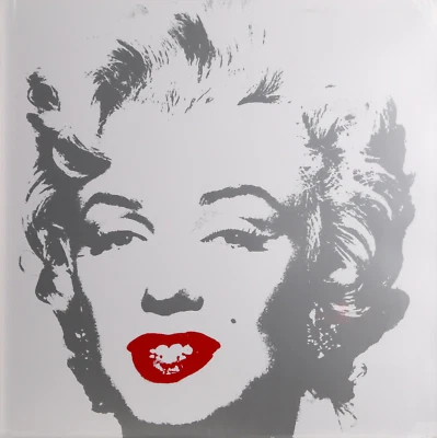 NEW Andy Warhol Marilyn Munroe Collection Art Poster Print Wall Art Canvas White - Image 1 of 4
