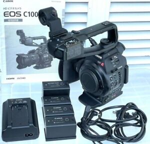 Canon EOS C100 Cinema Camcorder with Dual Pixel CMOS AF Feature Upgrade 478h