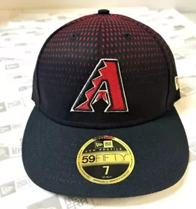 Arizona Diamondbacks NE Authentic Low Profile 2017 Fitted Hat - Picture 1 of 5