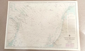 Admiralty Chart with Decca Harwich Terschelling Cromer Rotterdam Hook - Picture 1 of 3