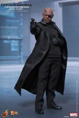 FIGURA 1/6 HOT TOYS MMS315 Capitán América: El Soldado de Invierno Nick Fury Foto 1 de 4