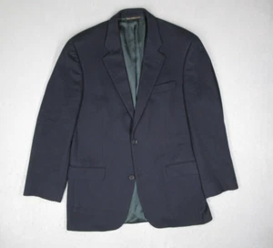 Barneys New York Loro Piana Jacket Mens 42 Long Blue Stuartwood Cashmere Blazer - Picture 1 of 16
