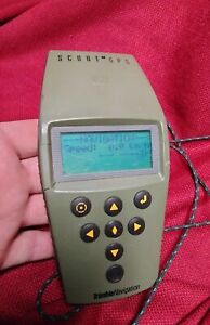 Vintage mobile Scout GPS unit for outdoor trail use, working, has damage 
