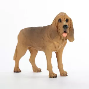 Bloodhound Figurine Hand Painted Collectible Statue - Picture 1 of 1
