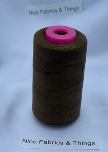 50 Spools -Brown AX 688 Multi Purpose Sewing Thread - Picture 1 of 3