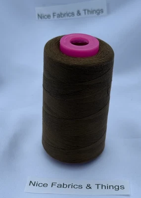 50 Spools -Brown AX 688 Multi Purpose Sewing Thread - Image 1 of 3