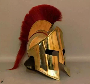 300 Casco Espartano - Medieval Griego Rey Leónidas Halloween Disfraz Armadura - Imagen 1 de 5