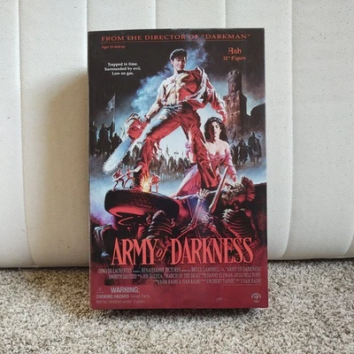 Figura de ceniza Army of Darkness 12" completa en caja juguete Sideshow 2002 Foto 1 de 4