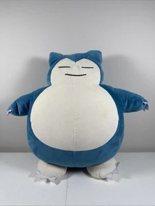 Pokémon Sleeping Snorlax 18" Soft Plush - Nintendo Creatures Game Freak - Picture 1 of 7