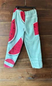 Towel Pants Watermelon Print 7/8 - Picture 1 of 4