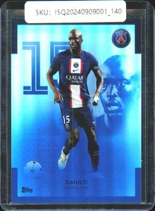 2023 Topps Paris Saint Danilo /150 Germain Team Set - Blue #15 - Picture 1 of 2
