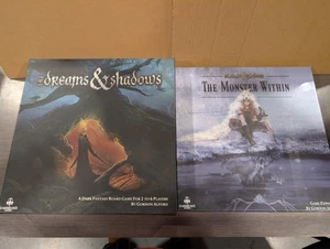 Of Dreams & Shadows: mit The Monster Within Erweiterung Brettspiel komplett schön! - Bild 1 von 4