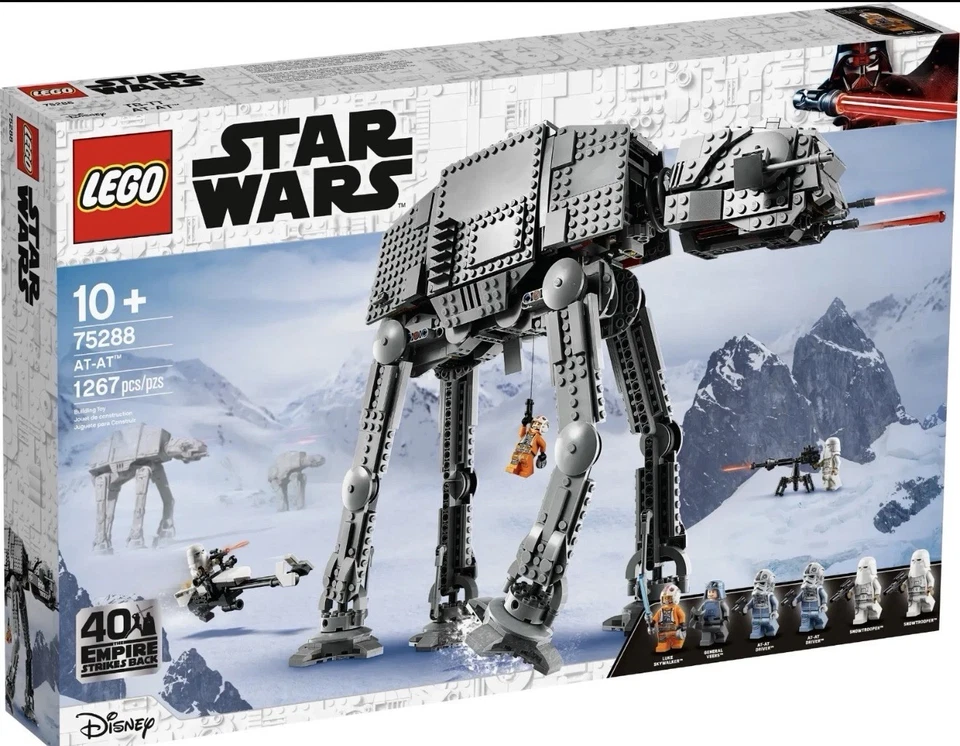 ¡ENVÍO 24 HORAS! LEGO Star Wars 75288 AT-AT Batalla de Hoth Caja dañada sellada de fábrica Foto 1 de 4