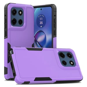 Funda Carcasa Doble Capa Para Motorola Moto G Stylus 5G (2025) Hybrid Defender - Imagen 1 de 24