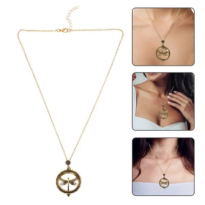  2 Count Anhänger Libelle Schmucklustern Frauenhäufigkeit Halskette - Bild 1 von 4