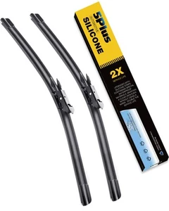 ® Silicone Windshield Wipers 28 and 28 Inch Replacement For Ford Escape 2019-... - Picture 1 of 9