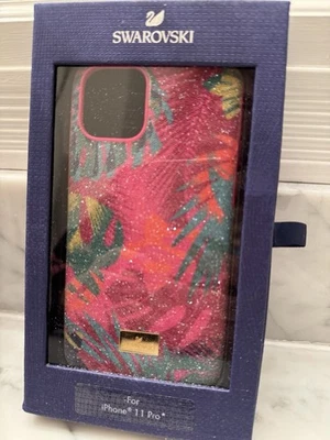 Funda Swarovski Cristal Tropical iPhone 11 PRO Multi STS PGO 5533960 Oro Rosa  Foto 1 de 3