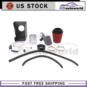 Fits Ford F-450 Super Duty XLT Cold Air Intake Aluminum Tube and Heat Shield - Picture 1 of 9