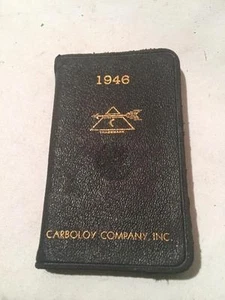 1946 Carboloy Company Detroit MI Journal Grinders Tools Steel Cutting BOOK - Picture 1 of 1