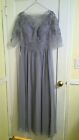 Azazie Mirielle mother of the bride formal dress size A10, Dusty Lavender