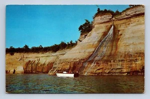 Postal de velo de novia Falls-Michigan Upper Peninsula 1014V sin publicar  - Imagen 1 de 2