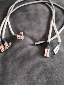 Three (3) iPad 10th gen right angle USB-C male/USB-C female - Picture 1 of 1