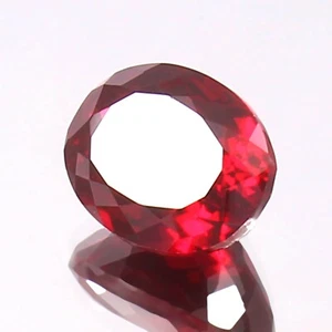 10x8mm AAA Flawless Dark Red Mozambique Ruby – Oval Cut Loose Gemstone for Rings - Picture 1 of 16