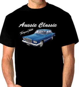 VALIANT S SERIES SEDAN SV1 QUALITY BLACK TSHIRT (10 CAR COLOURS) BIG FIT - Picture 1 of 10