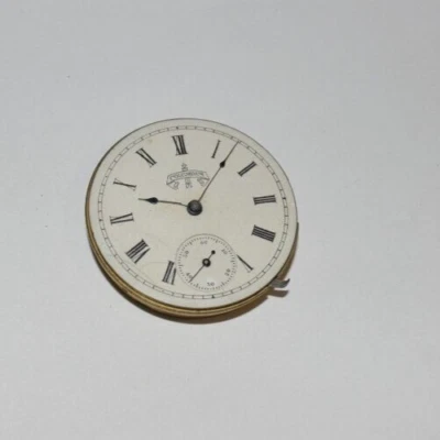 Movimiento reloj Columbus Watch Co. 6s 7j 1892 piezas o reparación Foto 1 de 3