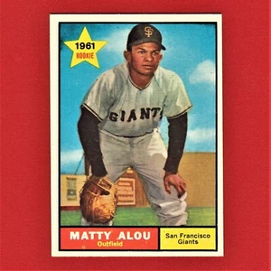 Matty Alou - 1961 - Giants - Topps - #327 - (EX) - A5 - Foto 1 di 2