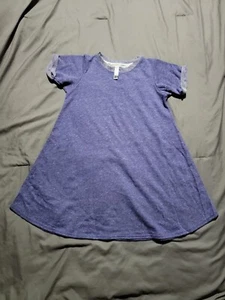 Youth Girls Melange French Terry Dress - Picture 1 of 2