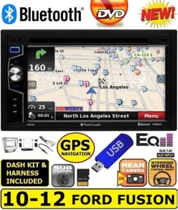 2010-2012 FORD FUSION GPS NAVIGATION SYSTEM BLUETOOTH CD/DVD CAR RADIO STEREO - Picture 1 of 12