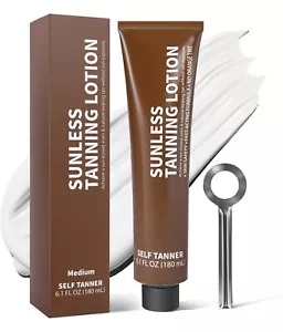 Tanning Lotion Self-Tanner, Cruelty-Free & Hydrated, Streak-Free, Fragrance-Free - Picture 1 of 6