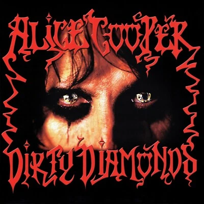 ALICE COOPER Dirty Diamonds BANNER HUGE 4X4 Ft Fabric Poster Tapestry Flag art - Image 1 of 3