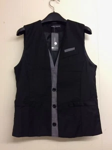 Lovely Boys Black & Grey Tailored Waistcoat from Taoniuchoapin - Size XL - BNWT! - Picture 1 of 1