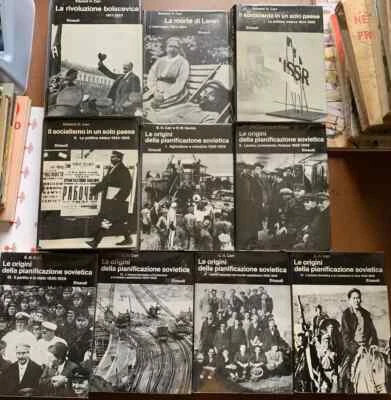 Edward Carr Storia della Russia sovietica 1917-1929 Einaudi 10 volumi 1964  - Immagine 1 di 2