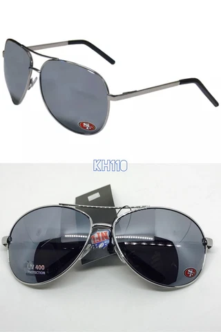 NFL San Francisco 49ers Aviator Sunglasses - UV400 Cover