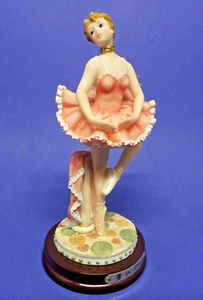 Estatuilla bailarina de ballet bailarina de alabastro De Elina de colección Edición Coleccionista. Certificado de autenticidad 1991 - Imagen 1 de 9