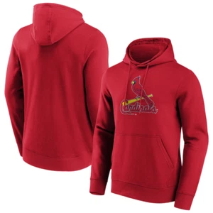 St. Louis Cardinals Hoodie Men's MLB Primary Logo Hoodie - New - Picture 1 of 3