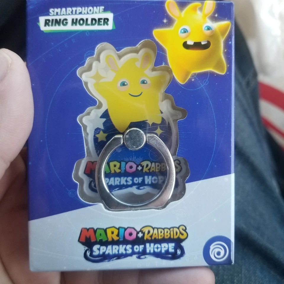Nintendo Mario + Rabbids Sparks of Hope Smart Phone Ring Holder Exclusive Promo - Image 1 of 1