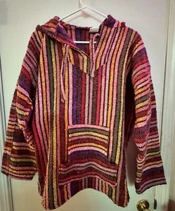 Sudadera con capucha vintage Chavitos Mexican Baja patinador artículos para festivales suave no rígida pequeña - Imagen 1 de 5