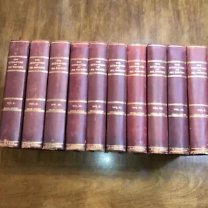 The Literature of All Nations 10 Vol Book Set Julian Hawthorne 1900 E.R. Dumont - Bild 1 von 16