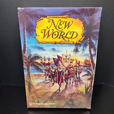New World Board Game Avalon Hill 1990 Role Playing, Complete, Mostly Unpunched 