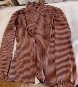 Vintage Adelaar Polyester transparente Langarm Bluse Neiman Marcus Gr. 12 (N1402) - Bild 1 von 4
