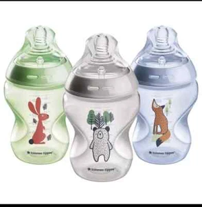 Tommee Tippee Natural Start Anti-Colic, self sterilizing, Baby Bottle 3 x 260ml - Picture 1 of 1